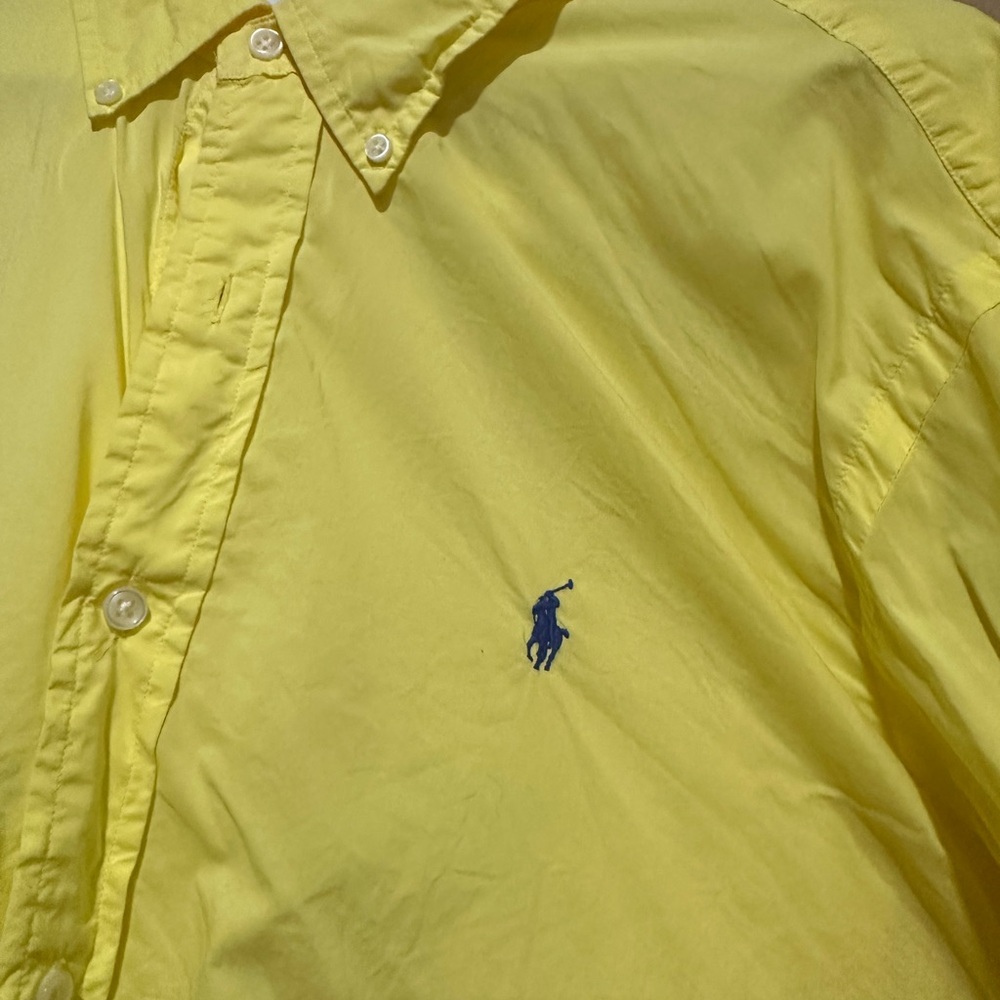 Polo by Ralph Lauren Bright Yellow Casual Shirt